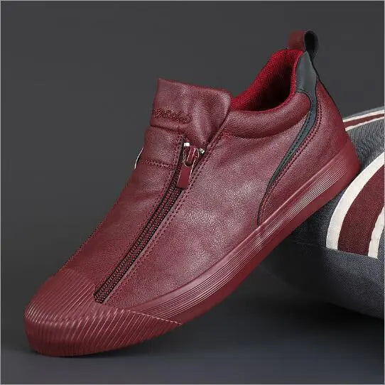 Autumn Vibe Leather Men Casual Shoes