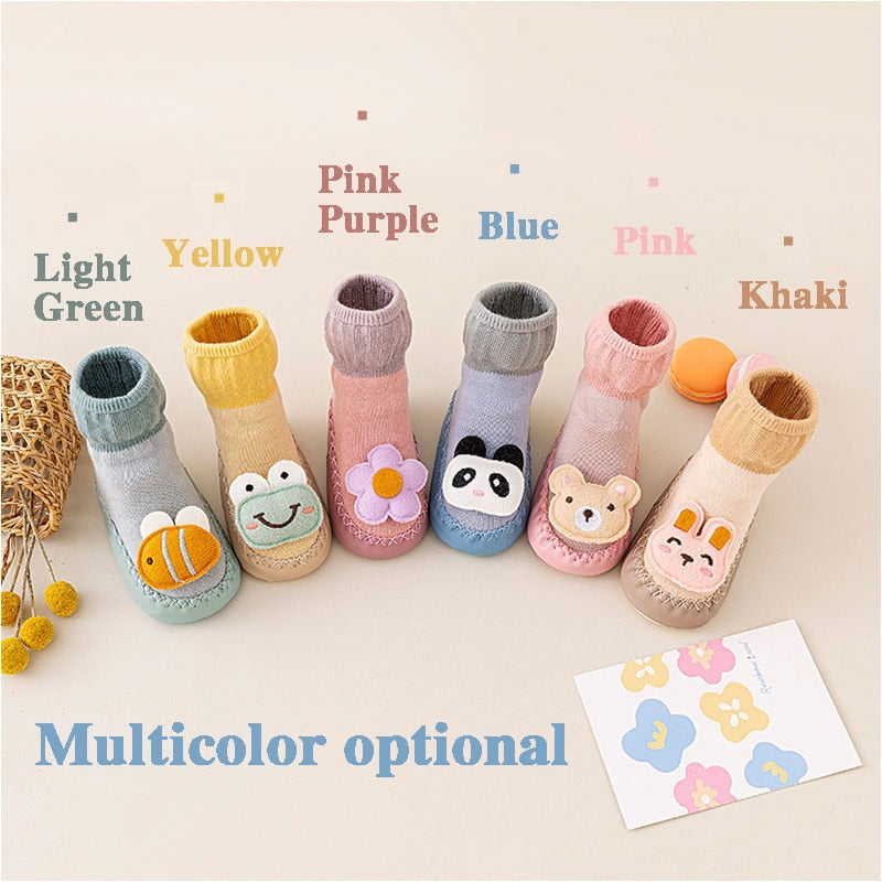 Mini Animals Anti-Slip Baby Shoes