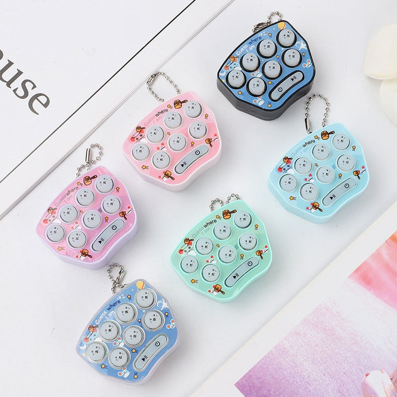 Mini Pocket Whac-a-mole Keychain Toy - Image 0