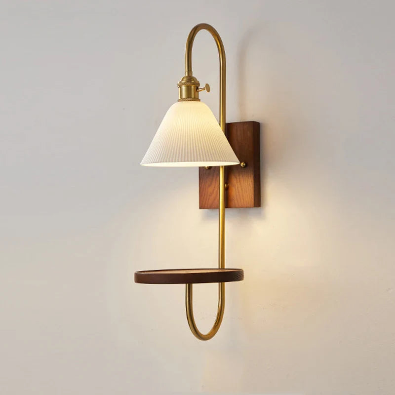 American Vintage Glass Wall Ambient Lamp - Image 2
