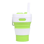 Reusable Portable Sip-and-Go Collapsible Cup