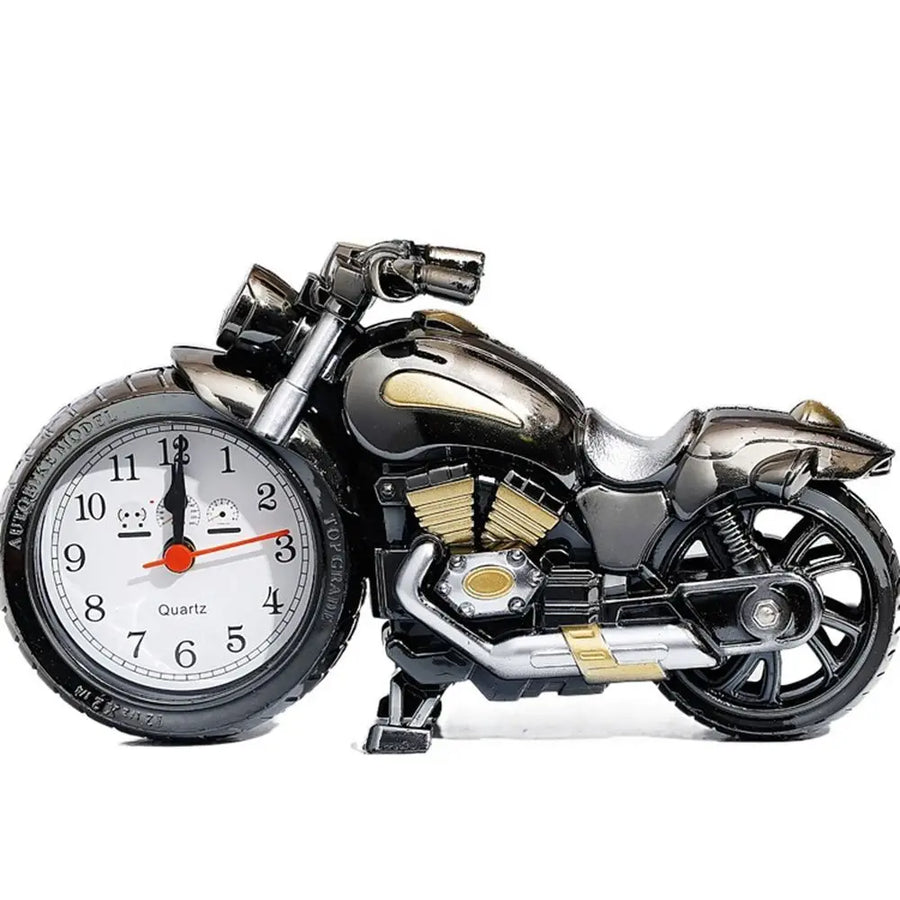 Vintage Motorcycle Bedside Alarm Clock - Image 7