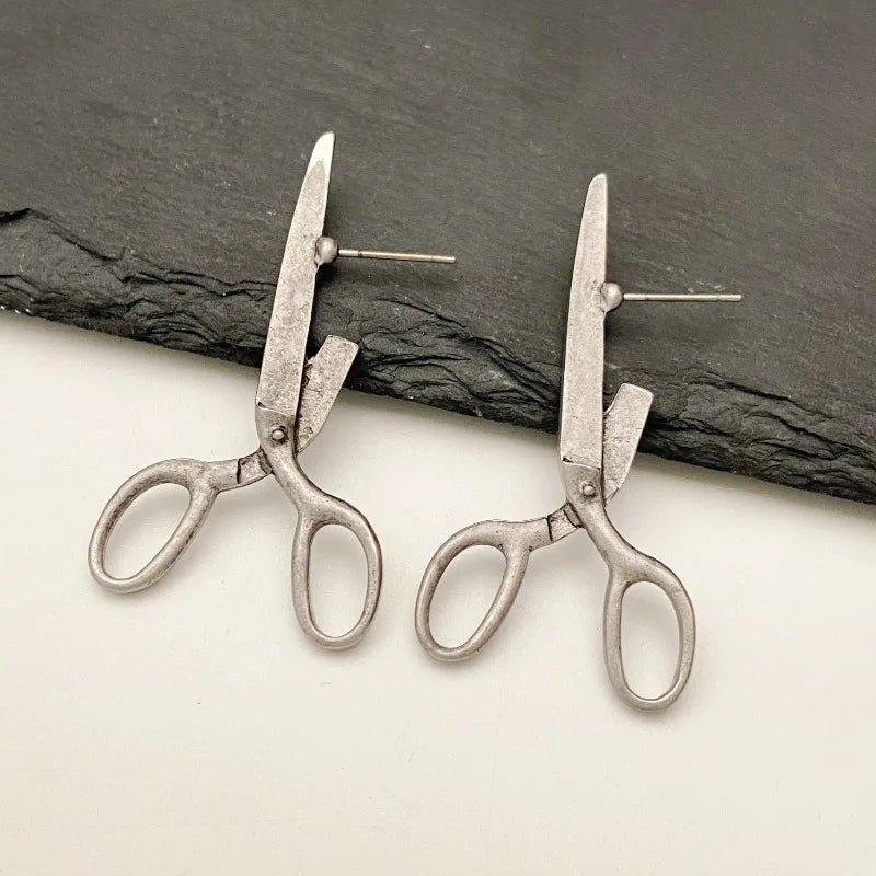 Scissor Design Artisan Earrings - Image 5