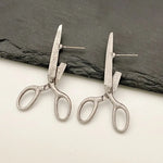 Scissor Design Artisan Earrings