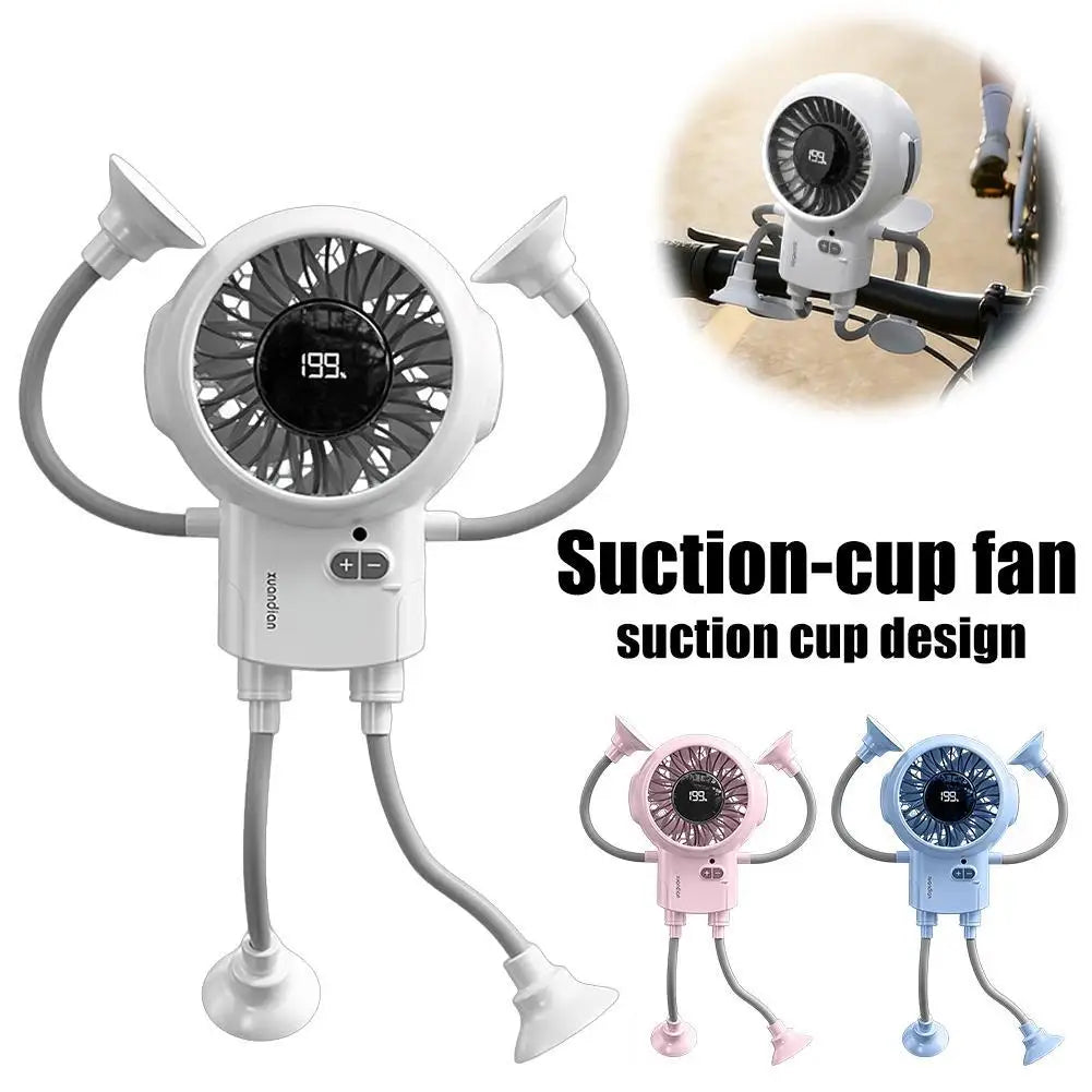Flexible Arm Adjustable Powerful Cooling Fan - Image 1