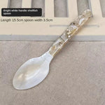 Natural Pearl Shell Moonlight Snail Spoon