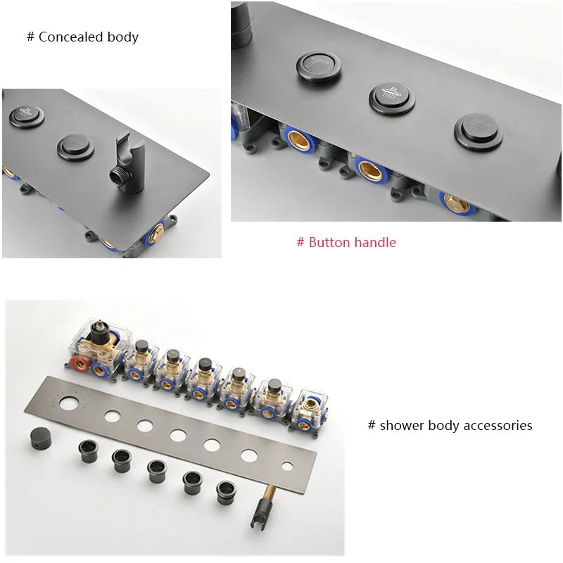 Dream Spa Multi-Jet Rain Shower System - Image 4