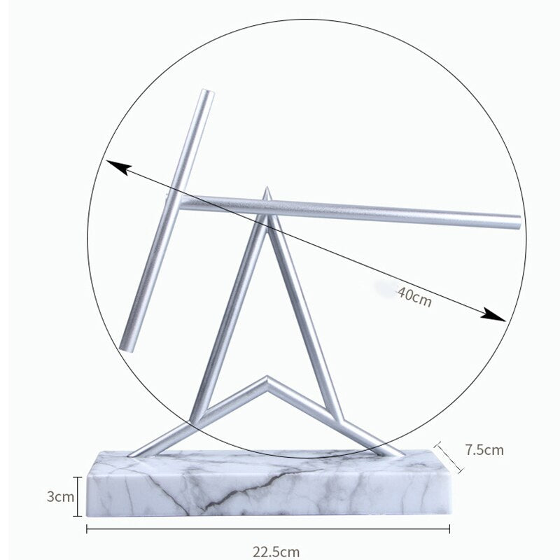 Infinite Loop Magnetic Pendulum Desktop Decor - Image 5