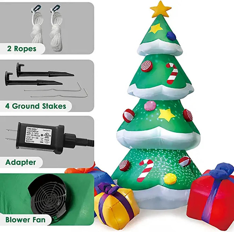 Giant Inflatable Glowing Christmas Tree - Image 5