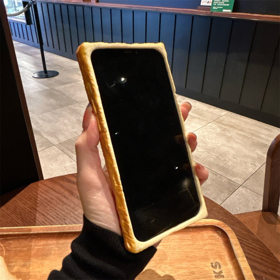 3D Yummy Toast Armor Phone Case - Image 2