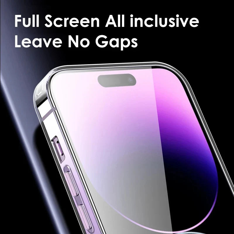 Futuristic Design Heavy-Duty Magsafe Clear iPhone Case - Image 3