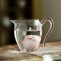 Little Pig Ceramic Tea Tray Decoration - Image 0
