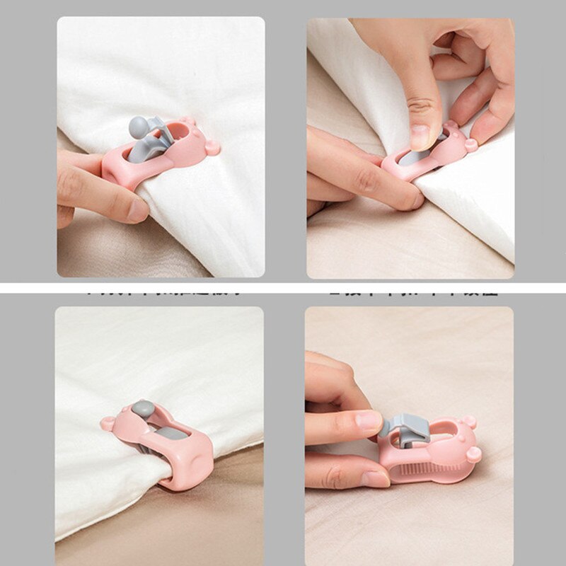 4Pcs Bear Non-slip Bed Clips - Image 3