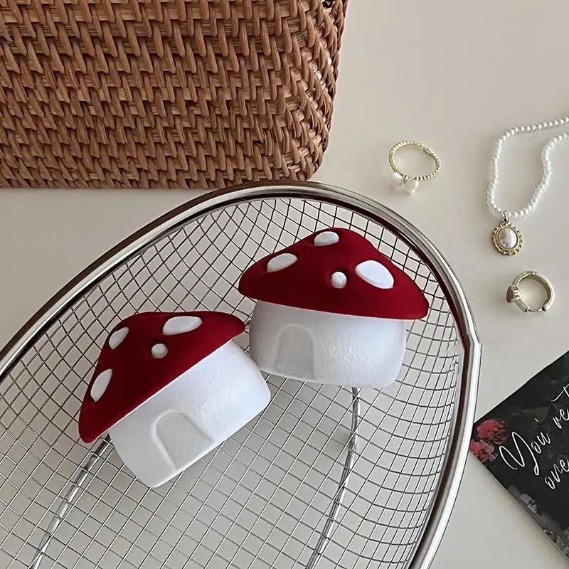 Fairy Forest Mushroom Ring Box Holder