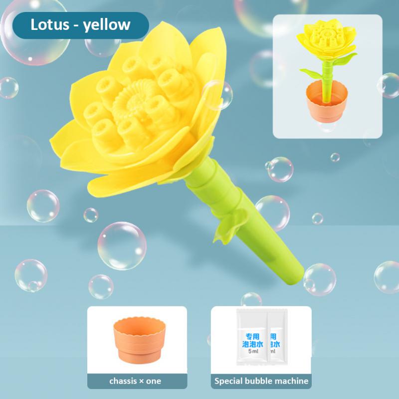 Flower Bubble Maker Toy - Image 6