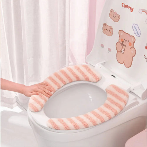 Warm Seat Deluxe Toilet Seat Cover Pad - Image 0