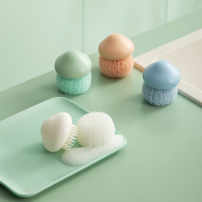 Cloud Inspired Mini Cleaning Brush - Image 0