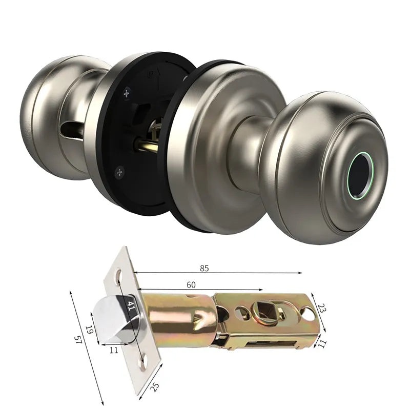 Touch Secure Fingerprint Smart Door Knob - Image 6
