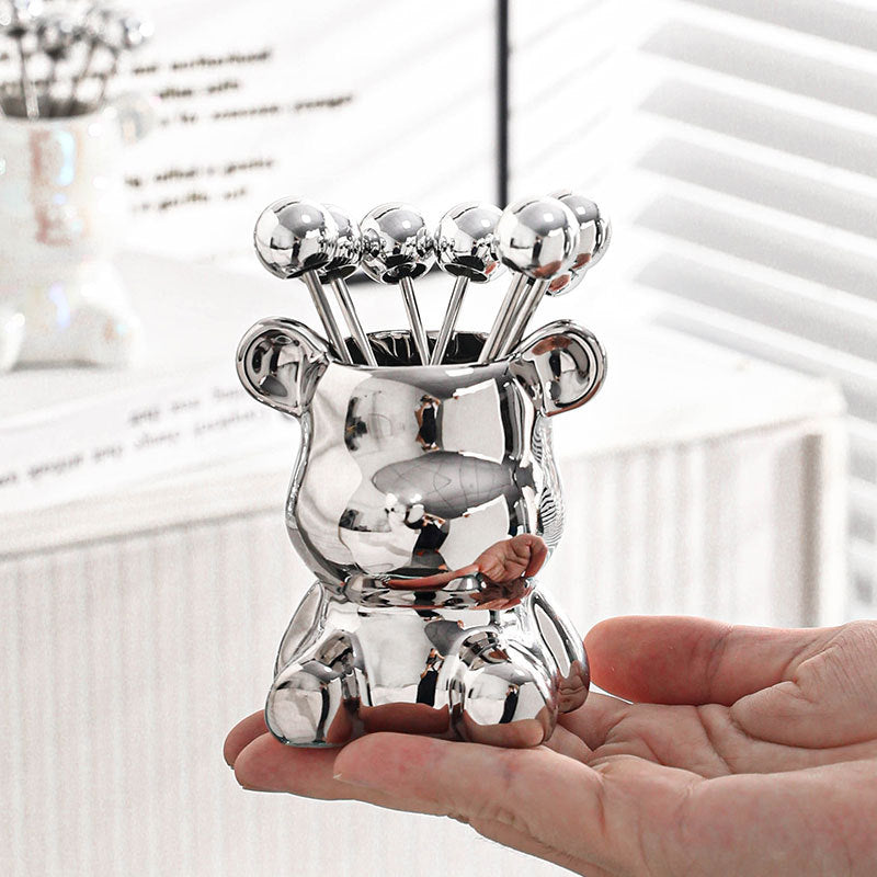 Nordic Tiny Bear Food Fruit Holder - Image 3