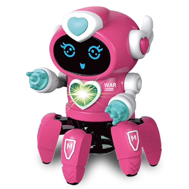 6-Claw Voice-Activated Futuristic Fun Robot