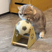 Mini Football Cat Exercise Training Toy Stand - Image 4