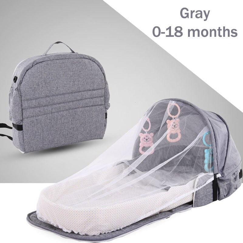Portable Foldable Crib Baby Nest Backpack - Image 8