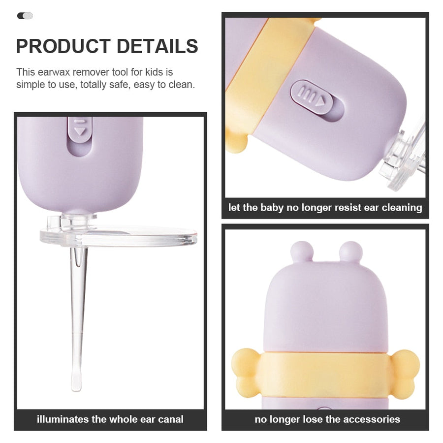 LED Cartoon Baby Ear Cleaner Tool - Image 5