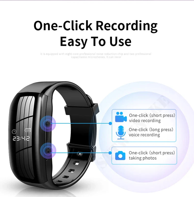 Silent Sight Mini Wireless HD Camera Watch - Image 7