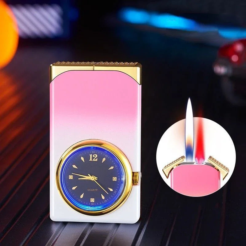 Creative Dual Fire Gradient Color Lighter Watch - Image 5