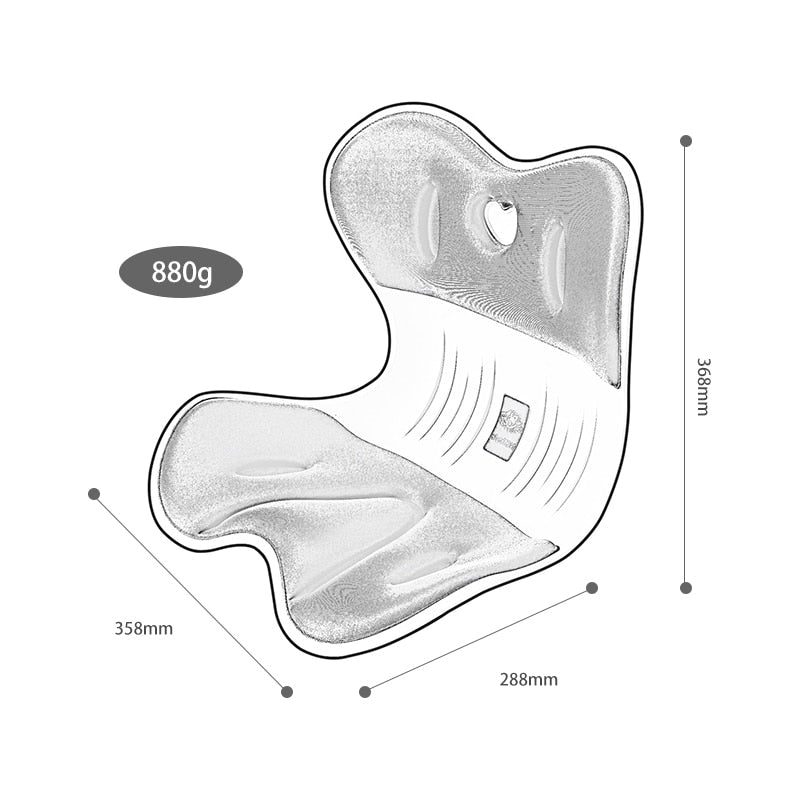 Back Support Memory Foam Seat Cushion - Image 8