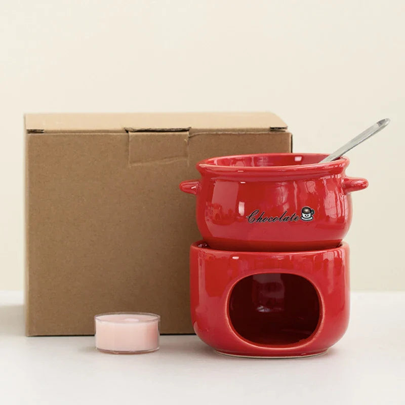 Warm Dip Chocolate Cheese Fondue Pot - Image 9
