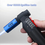 Direct Flame Outdoor Windproof Metal Butane Gas Lighter