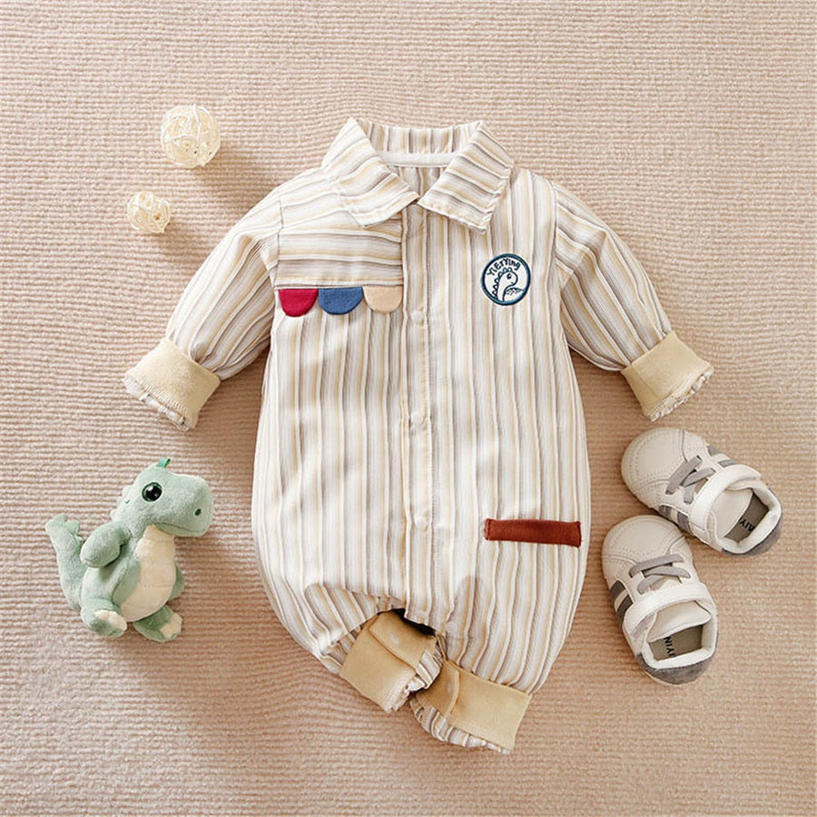 Newborn Baby Gentleman Jumpsuit - Image 5