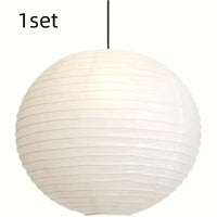 Japanese Style Paper Lantern Pendant Ceiling Lamp - Image 5