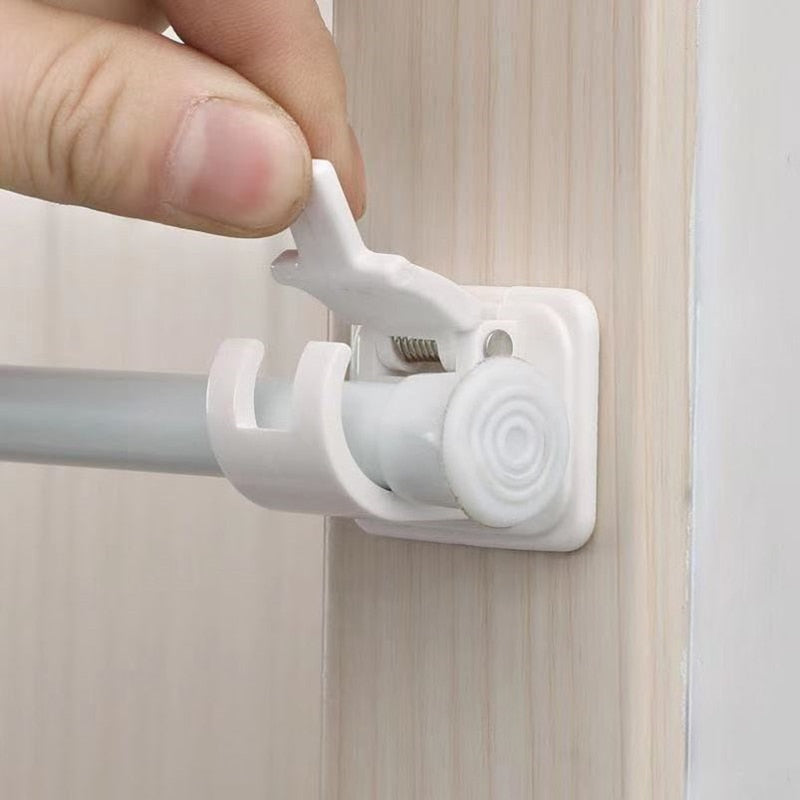 Self Adhesive Curtain Rod Holder - Image 0