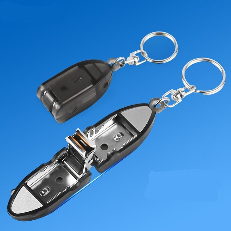 Stainless Steel Nail Clipper Keychain - Image 0