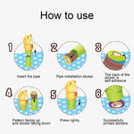 Waterproof Unlimited Fun Kids Sticker Stamp Set