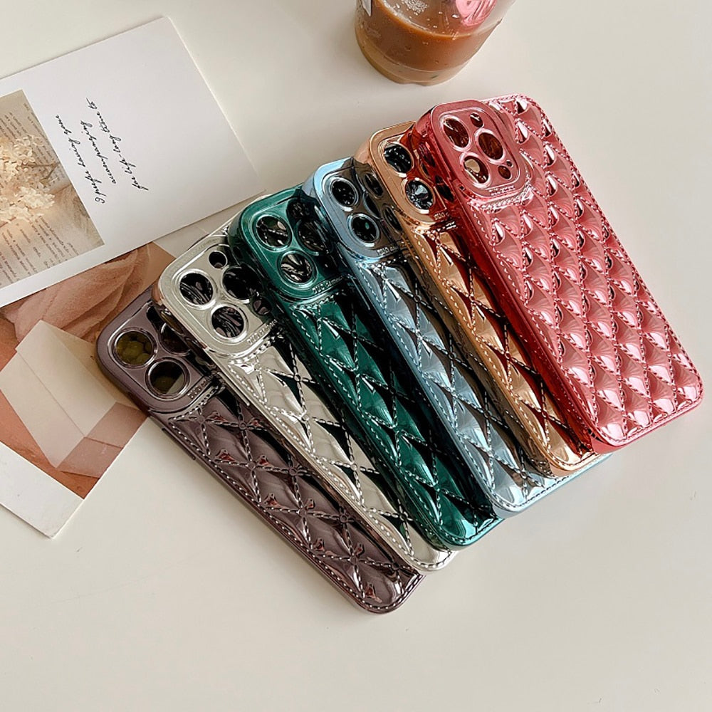 3D Classy Diamond iPhone Case