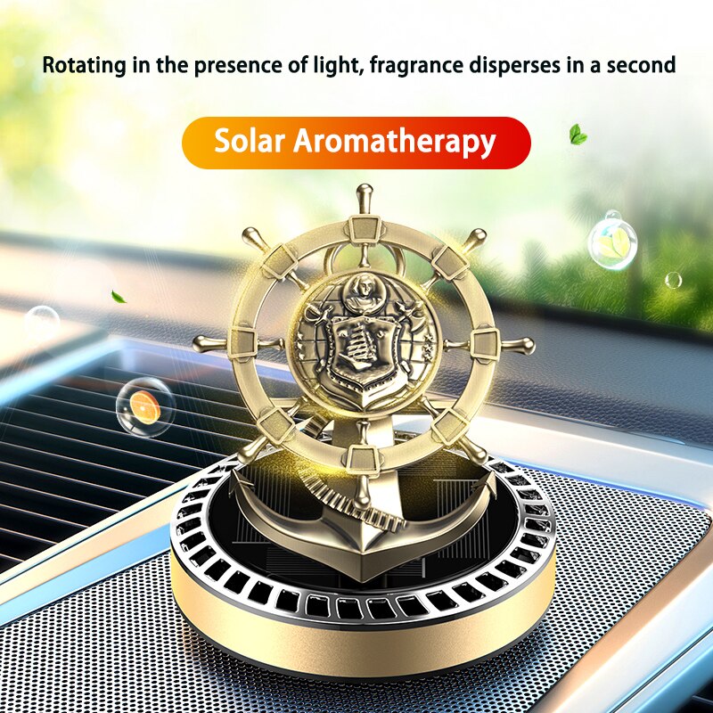 Auto Aroma Solar Energy Windmill Air Freshener - Image 3