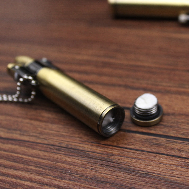 Jet Power Retro Metal Keychain Lighter - Image 4