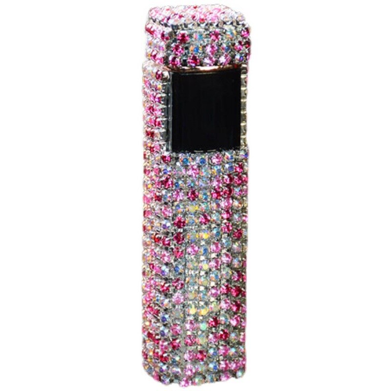 Sparkle Stone Rhinestone Rechargeable Portable Lighter - Image 1