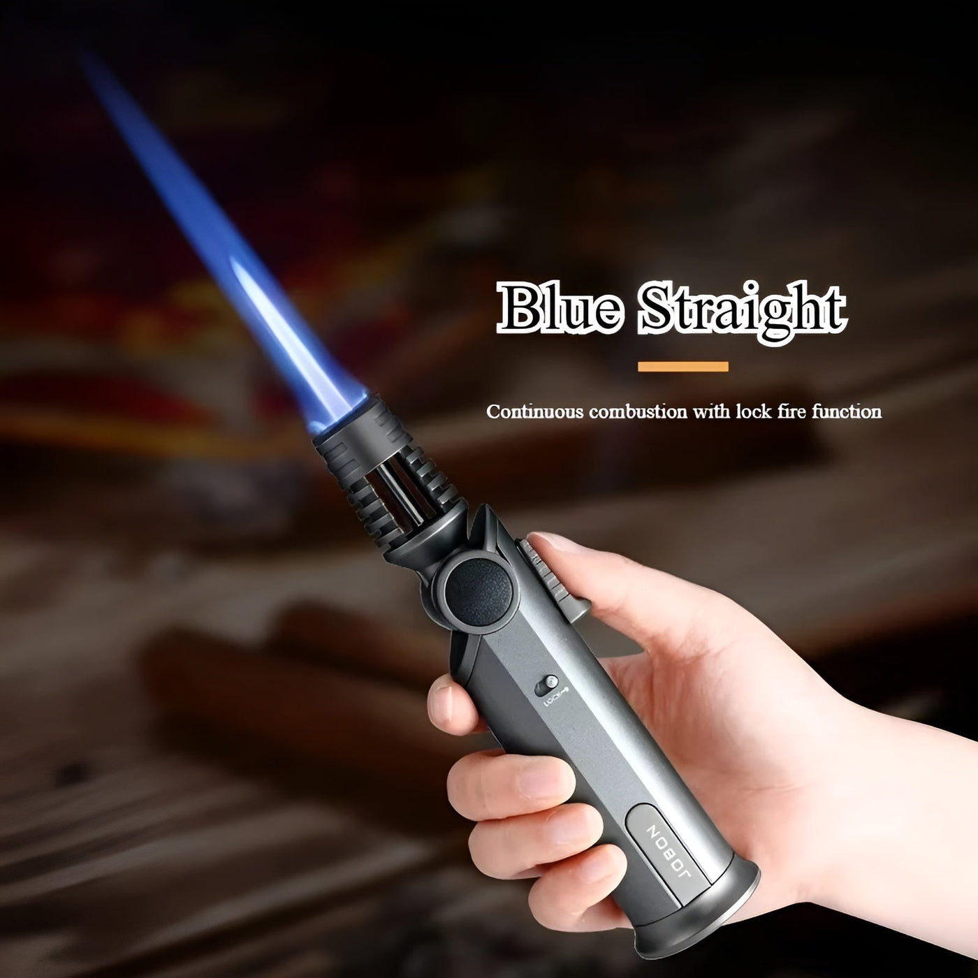 Adjustable High-Flame Metal Torch Lighter - Image 4