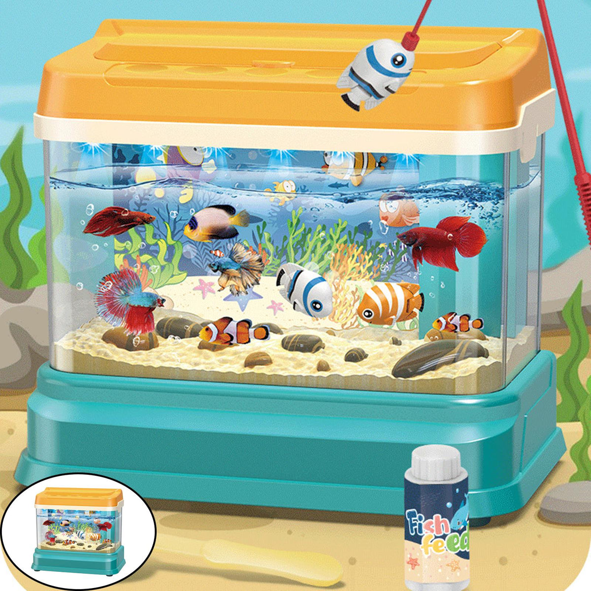 Catchy Fishes Kids Aquarium Toy