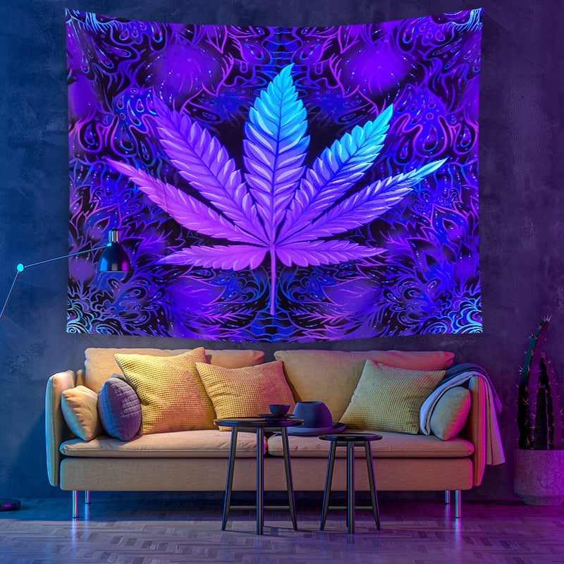 Colorful Glowing Luminous Tapestry - Image 17