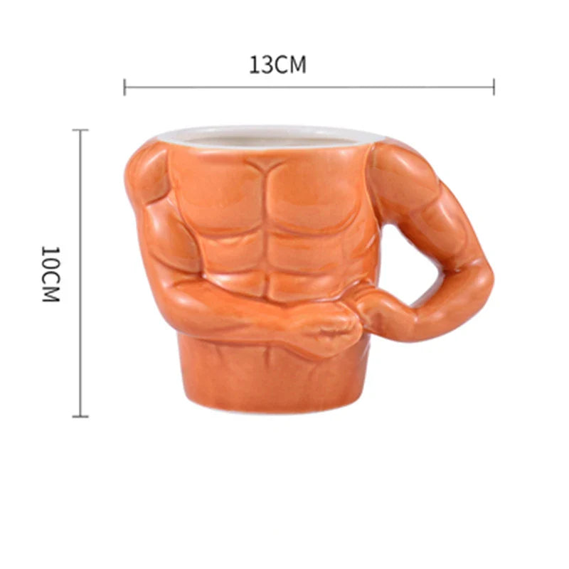 Strong Muscle Arm Ceramic Mug - Image 6