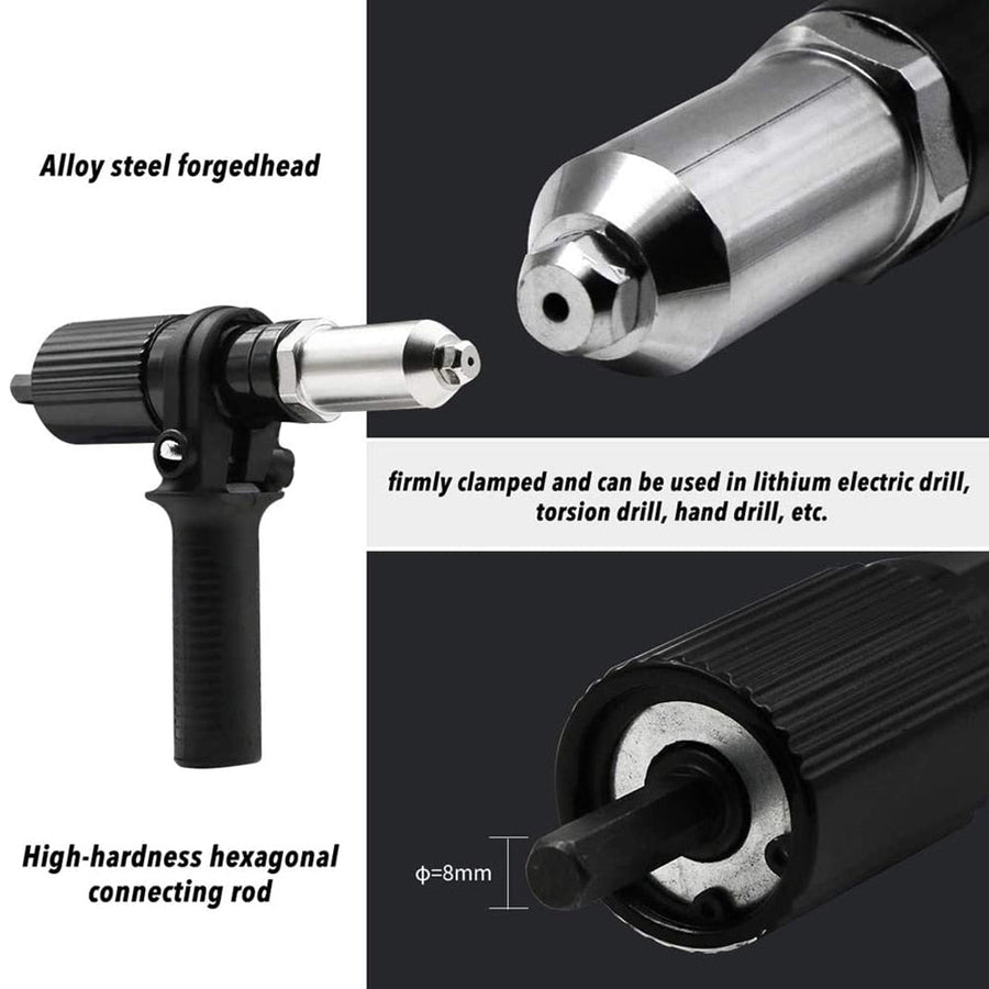 Cordless Electric Rivet Nut Gun Drill Tool - Image 6