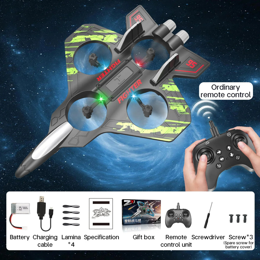 Fighter Stunt Remote Control Foam Jet Plane - Image 5