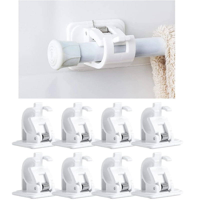 Self Adhesive Curtain Rod Holder