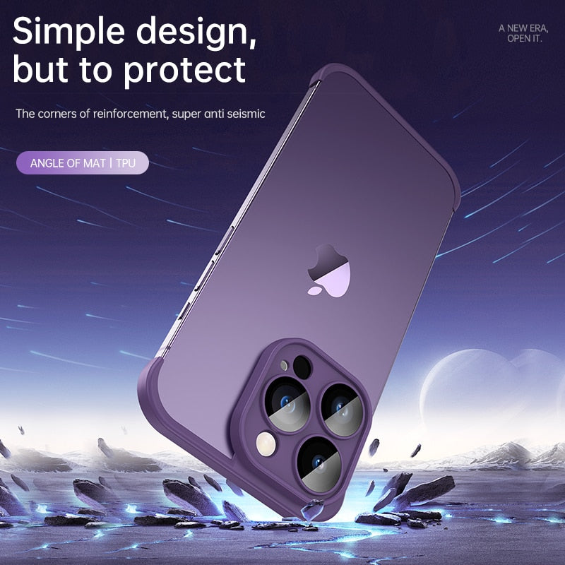 Shockproof Corner Pad Soft Silicone iPhone Case - Image 2