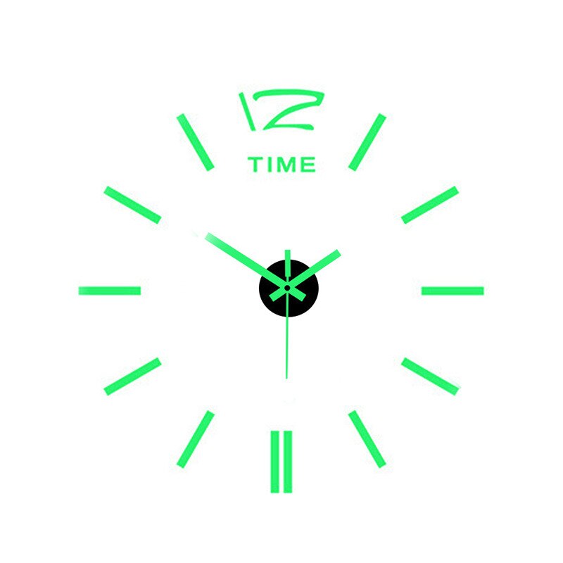 3D Luminous Silent Wall Clock - Image 8